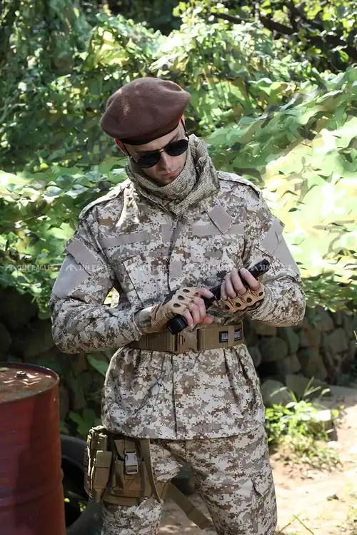 军事训练营帽子高品质纯羊毛贝雷帽特殊死亡小队部队军队作战户外