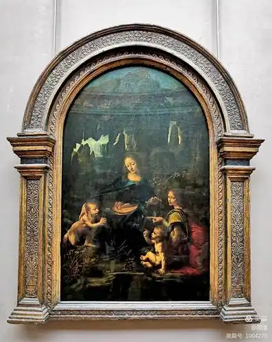 达芬奇的《岩间圣母》.