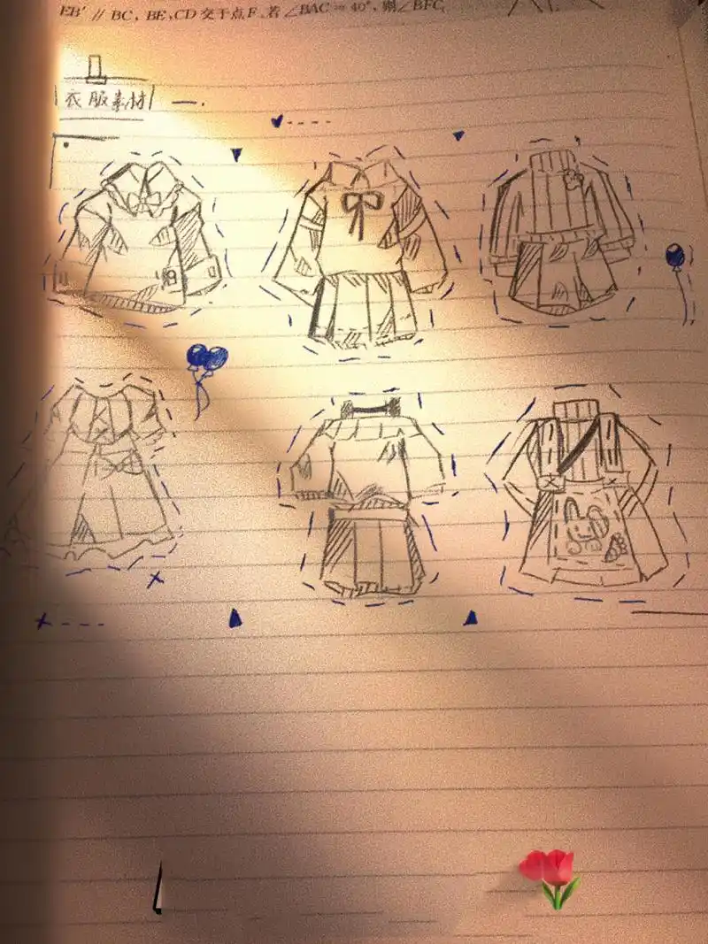 q版人物 衣服素材  [1] 盗图必究💦 没人就尴尬了🌝💦🌷   给