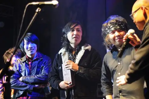 2011迷笛音乐颁奖礼:"所有支持中国摇滚乐的人都是英雄!