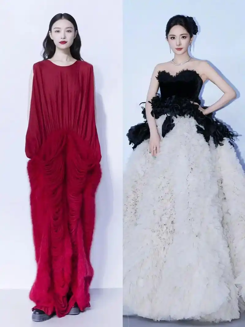 gq明星红毯造型合集|谁是你的最佳造型?依次为:倪妮,杨幂, - 抖音