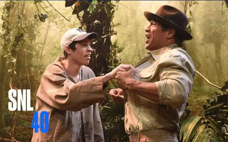 【snl周六夜现场】巨石强森搞笑 丛林岛逃生 escape jungle island
