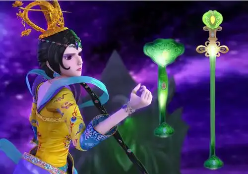 叶罗丽:仙子魔法杖对比,灵公主的最丑,时希的阵容最豪华