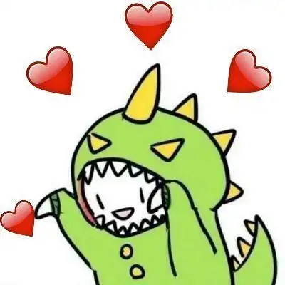 可爱头像 漫画头像 可爱小恐龙头像