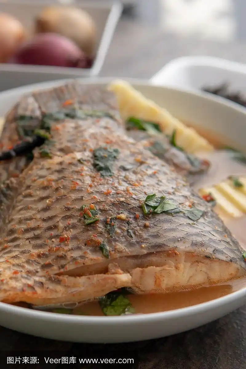 非洲民族美食.尼日利亚烤肉和鸡肉菜肴.