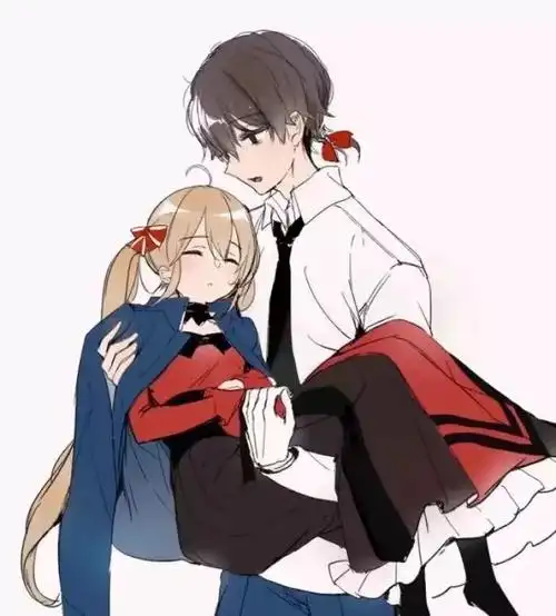 求好看或沙雕的动漫情侣头像