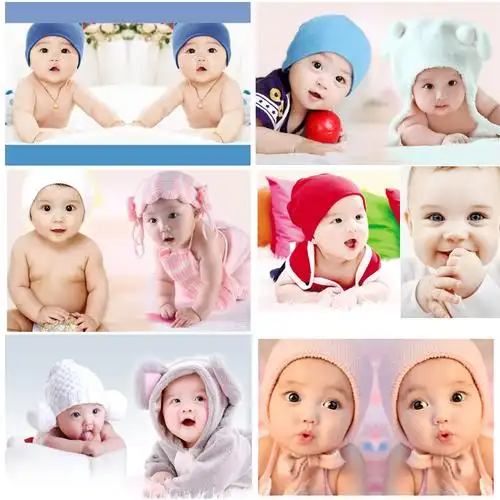 可爱胎教海报图片画报孕妇备孕照片宝宝画像可爱漂亮男bb画宝宝画