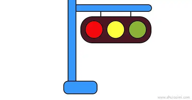 儿童安全标志儿童画怎么画 儿童安全标志简笔画画法