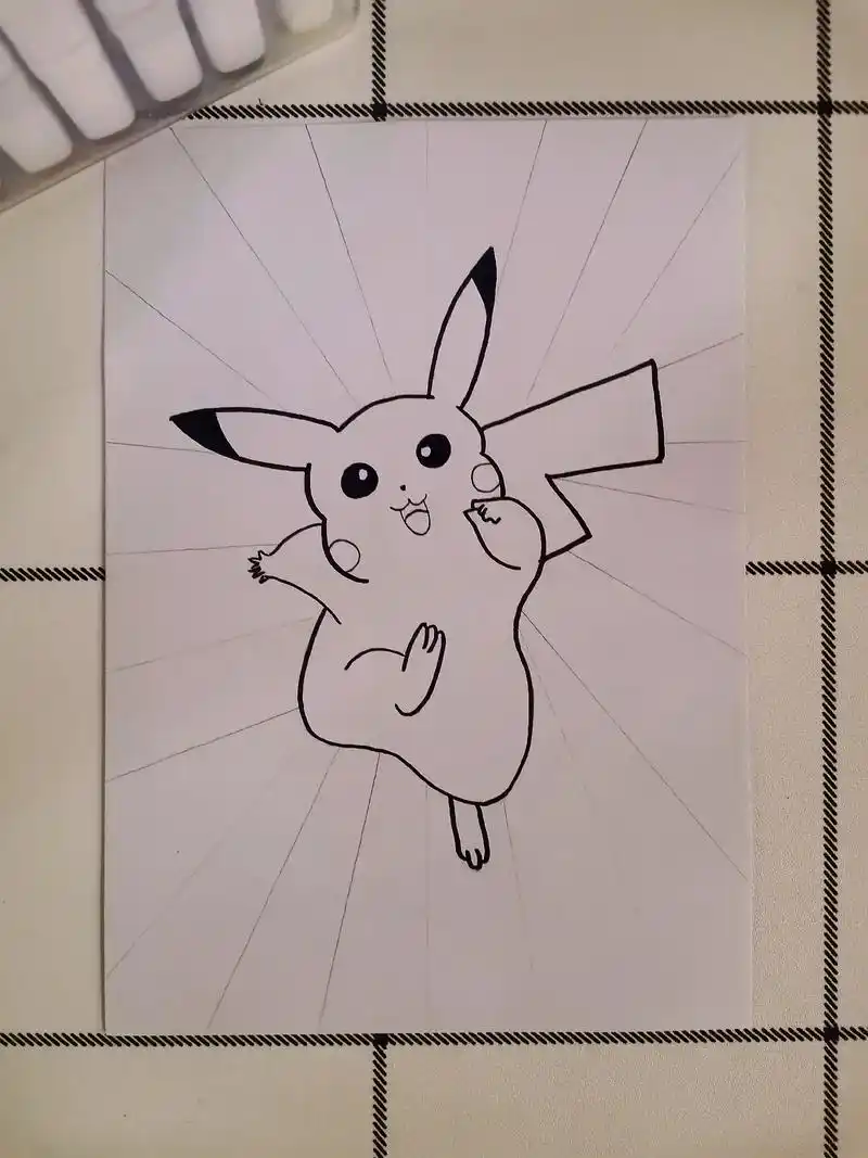 第32幅宠物精灵皮卡丘