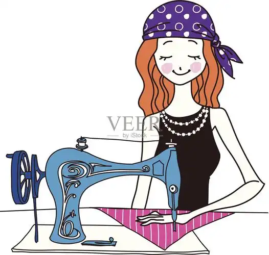 少女缝纫机