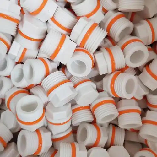 ppr外丝堵 ppr单垫堵头塑料丝堵ppr堵管件大四方品牌款丝堵市场低