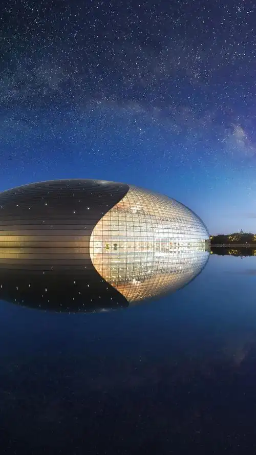 国家大剧院,风景-手机壁纸