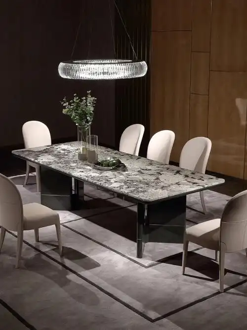 高端高品质奢石餐桌设计师重点推荐产品