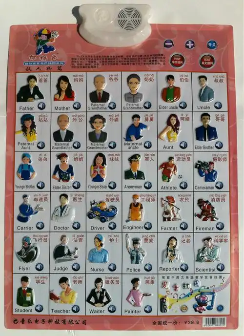 电子有声挂图 发音挂图批发 益智玩具 有声挂图批发 发声挂图图片_28