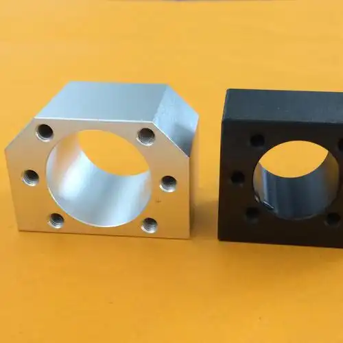 丝杆螺母安装座 丝杆固定座 /块 dsg16h ,32 32螺母套(铝图片