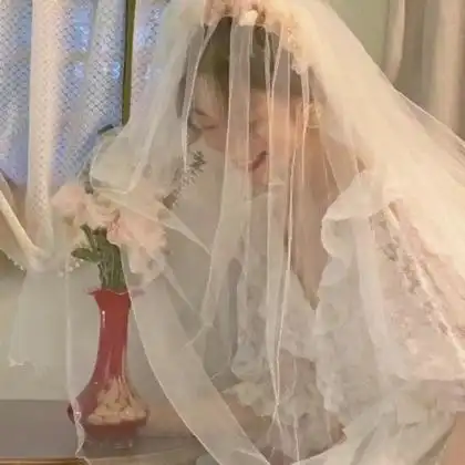 真人婚纱,高清超仙的白色婚纱闺蜜头像一左一右图片_闺蜜姐妹女生头像