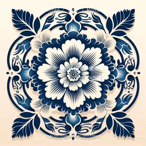 圆形多彩景泰蓝/敦煌/青花瓷古典花纹