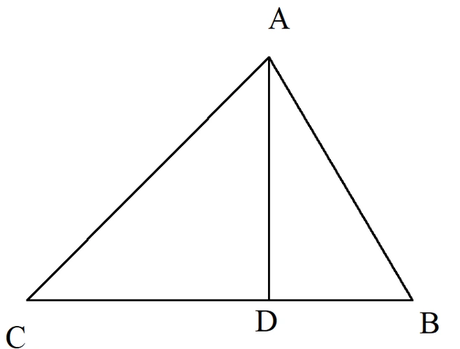 abc是锐角三角形 如图,过点a作于点d