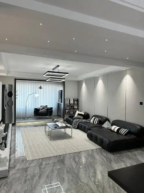 高级感满满的黑白灰现代风实景案例分享.