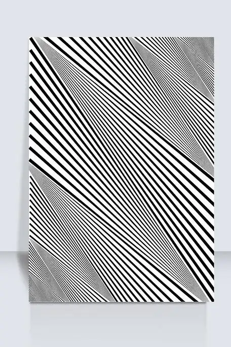 黑色白色线条线段直线