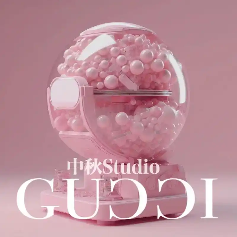 马卡龙色扭蛋机