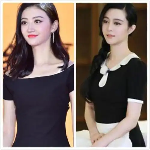 范冰冰和景甜咬耳朵景露出长腿魅力不凡