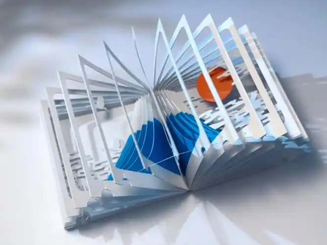 纸雕立体书每翻一页都是无与伦比的美丽