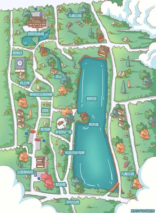 卡通手绘地图设计 - 原创作品 - 站酷(zcool)