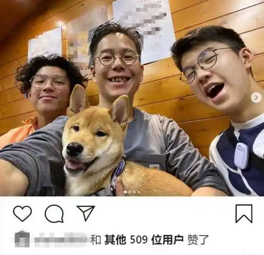 林晓峰父子近照,16岁长子身高1米85,15岁幼子与老爸似复制粘贴_儿子