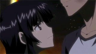 弑神者草薙护堂动漫清秋院惠那亲吻gif动图_动态图_表情包下载_soogif