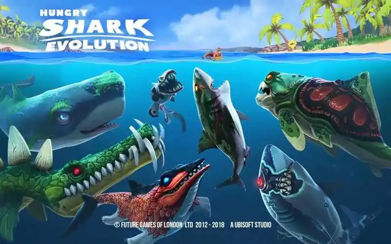 饥饿鲨进化饥饿鲨世界:最新鲨鱼全面展示