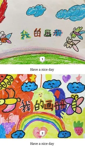 周六儿童画(二)成果展示