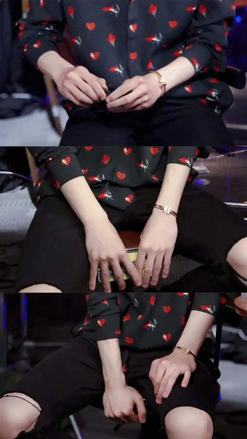 宝～你的大手手真好看,指甲被啃的整整齐齐的#王一博#手控#王 - 抖音