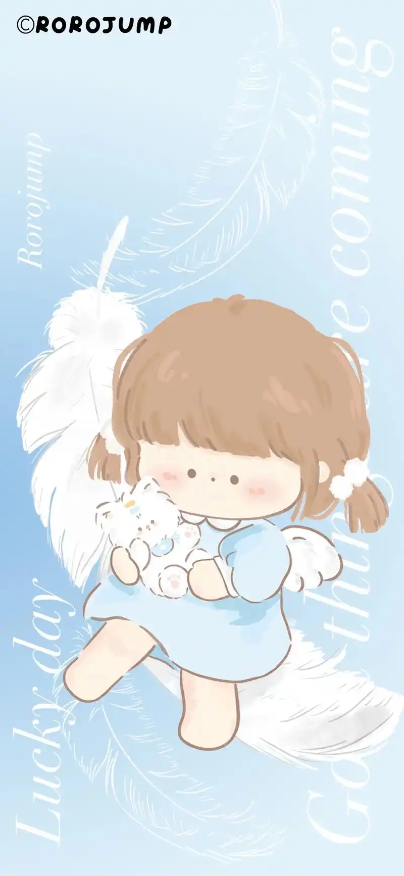 天使翅膀肉肉酱一整个可爱暴击06 - 抖音