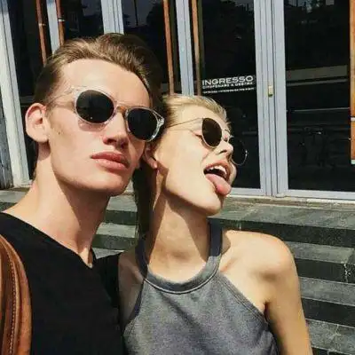 欧美霸气搞怪情头一对头像,情侣头像图片-回车桌面