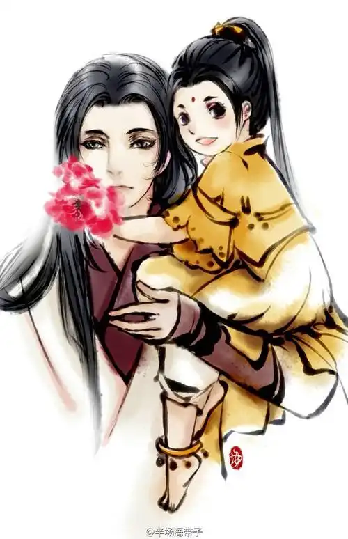 魔道祖师 半场海带子/绘