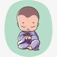 小和尚头像打坐坐禅_微信头像图片大全