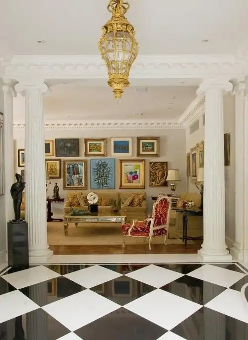 客厅柱子装修效果图片欣赏