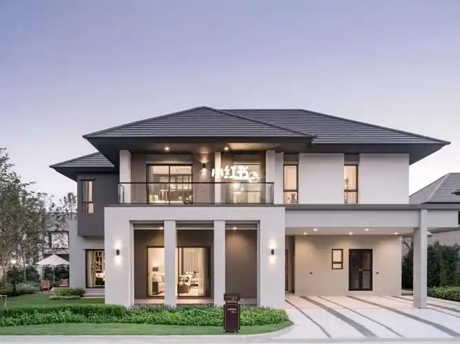 农村自建别墅  #农村自建房  #现代风格  #现代简约  #别墅设计