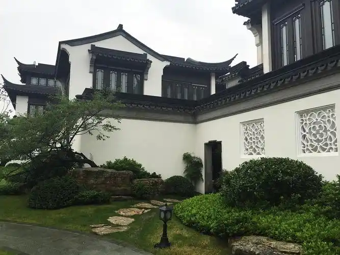 江南地区中式别墅豪宅园林设计