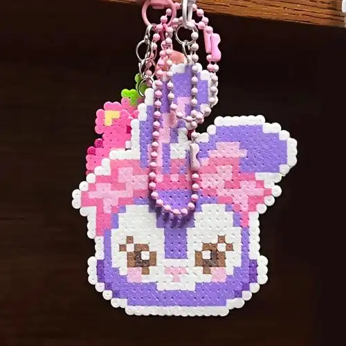 图纸小小改动了一下#拼豆#星黛露#迪士尼#今天拼豆了么#拼豆图纸#拼豆