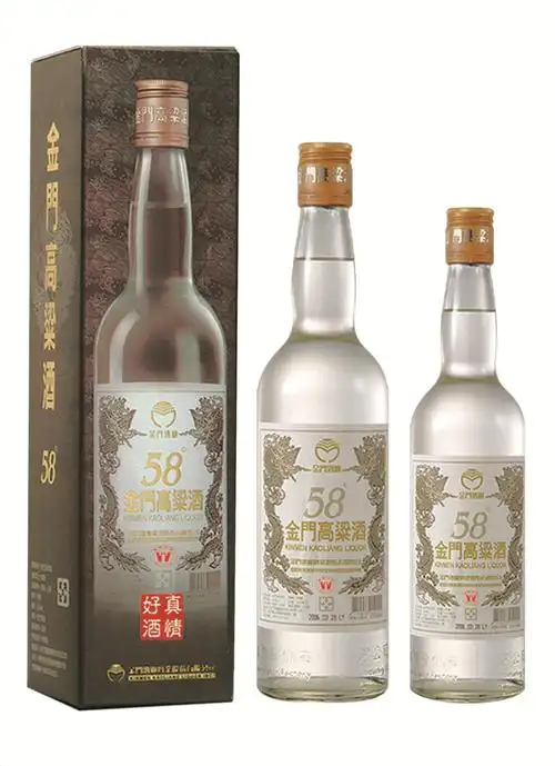 58°金门高粱酒600ml台湾第一白酒,百年不变的品质