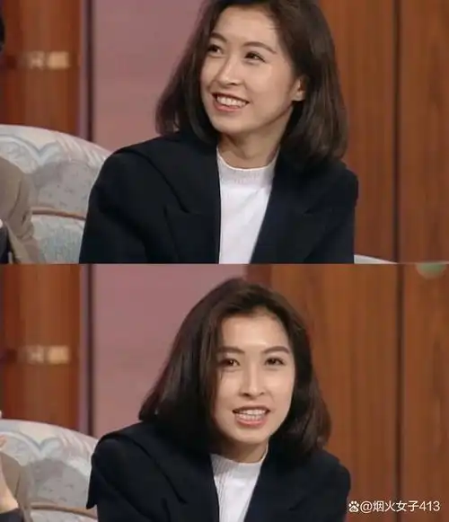 郭蔼明真的好好看,是那种很有修养的好看,看她眉眼没有邪气没有妖气也