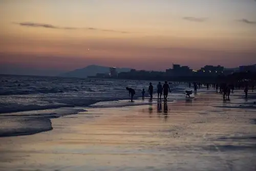 美丽海南岛落日漫天