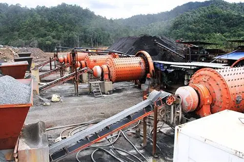 贵州晴隆350t/h锑矿选矿生产线