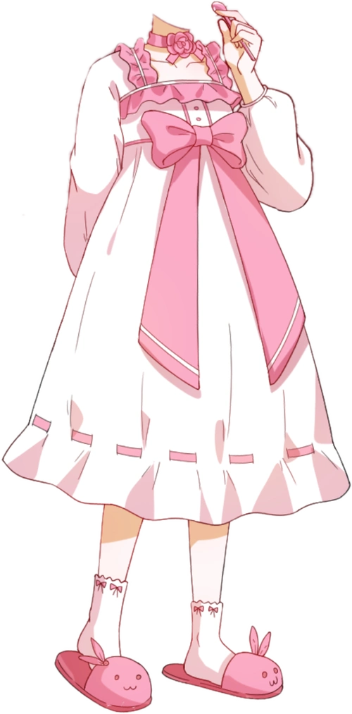 触漫人物免扣【第六期】 本触漫人物衣服来源于"粉桃蜜樱"!