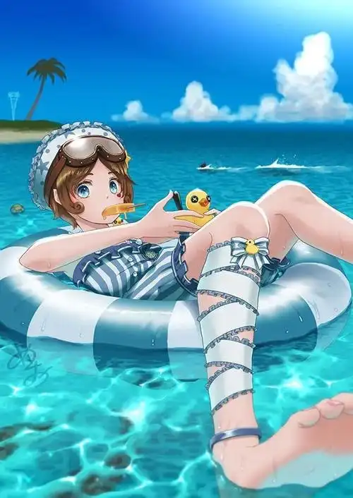 泳装特蕾茜:我是一只快落的小黄鸭-第五人格der图片-话本小说网