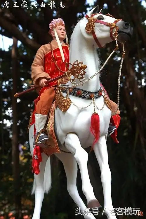 成品秀inflamestoys西游记唐玄奘白龙马套装