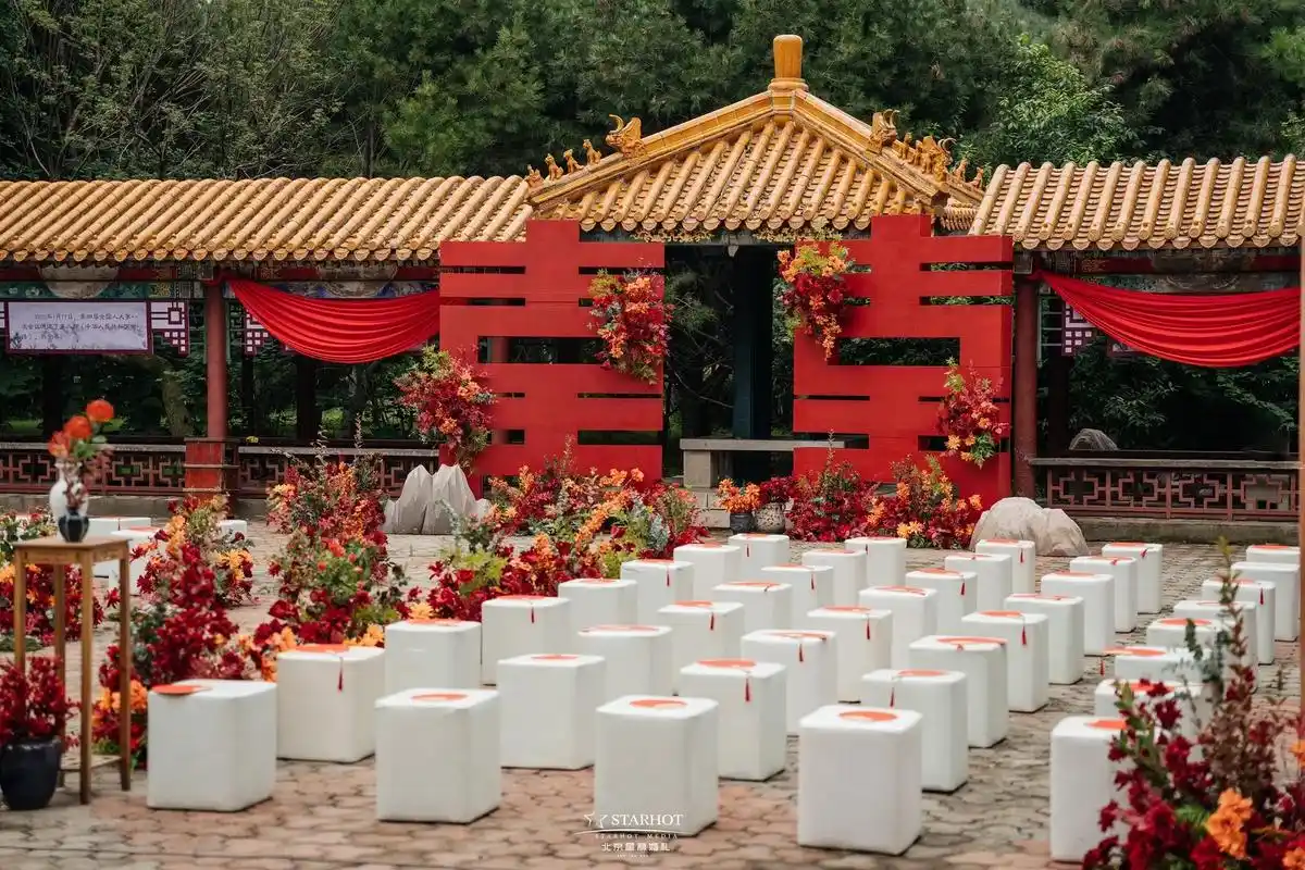 中式之美96|东方美学·户外庭院婚礼.