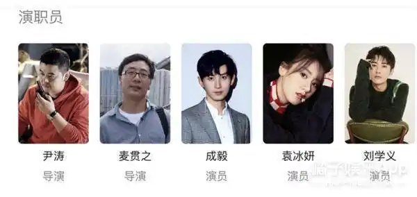 看主创:全员非一线,演员表里从第三位开始就不认识.